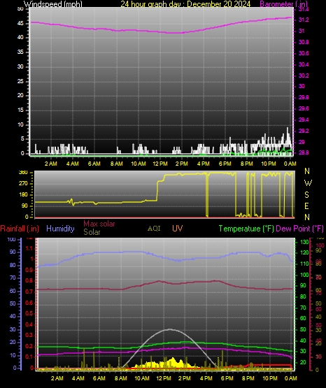 24 Hour Graph for Day 20