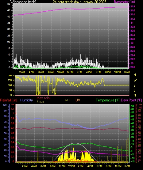 24 Hour Graph for Day 20