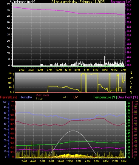 24 Hour Graph for Day 11