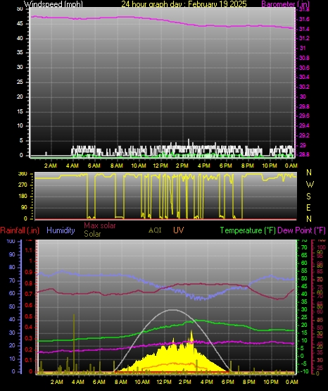 24 Hour Graph for Day 19